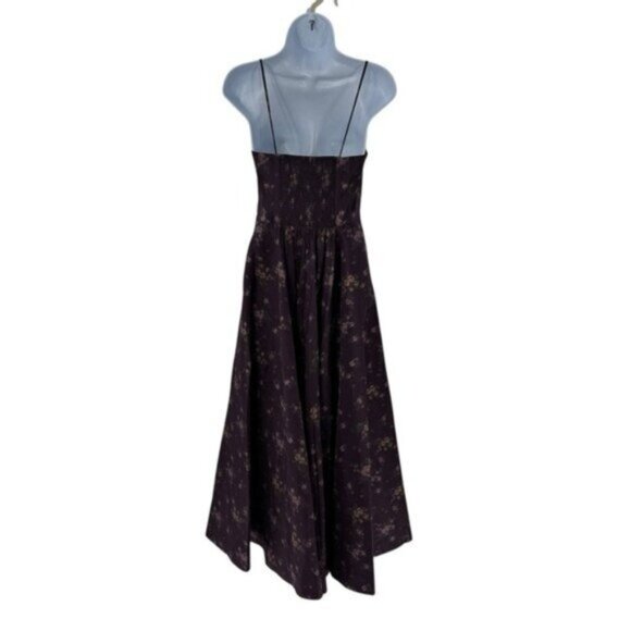 Tuckernuck NEW Purple Amethyst Rosette Naomi A Line Floral Maxi Dress Size XL - Picture 6 of 10